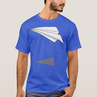 pappert origami-flygplan t shirt