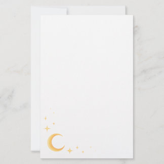 Pappert papper, Storlekt: 14 cm x 21,6 cm, Pappert Brevpapper