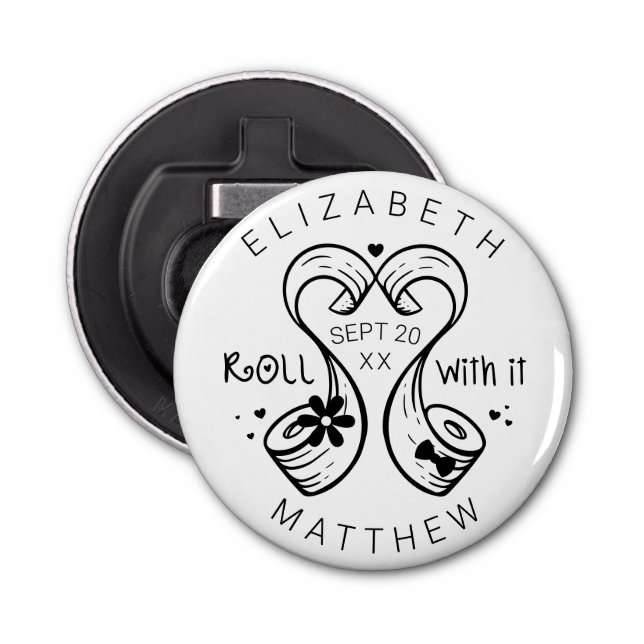 Pappert radbyte - spara datum för brista- och rums flasköppnare (Framsidan)