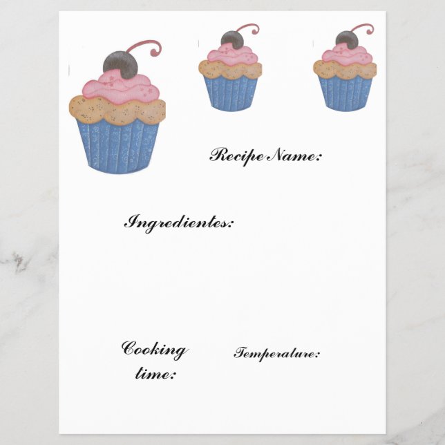 pappert recept reklamblad (Framsidan)