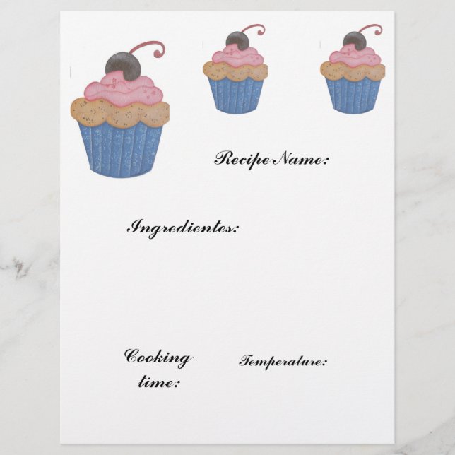 pappert recept reklamblad (Framsidan)