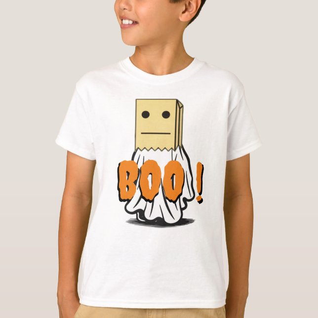 Pappert säcksspöke t shirt (Framsida)