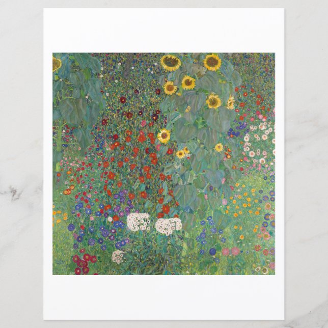 PAPPERT SCRAPBOOK: GUSTAV KLIMT: FARM GARDEN (Framsida)