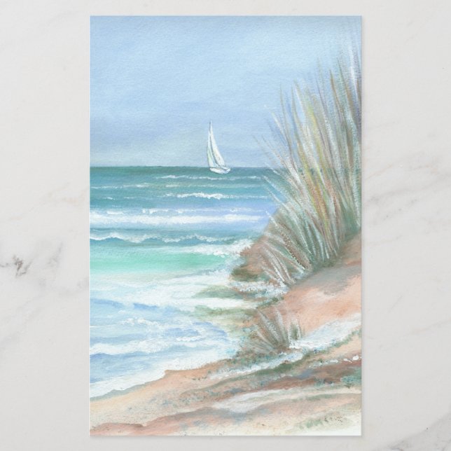 Pappert Sjölandskap för vattenfärg (Framsida)