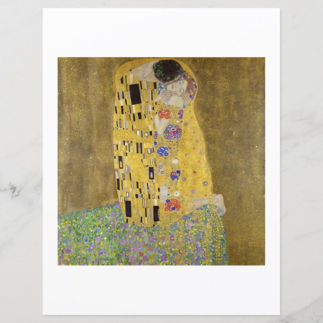 PAPPERT SKRAPBOOK: GUSTAV KLIMT:KISS (Framsida)