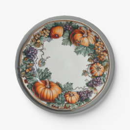 Pappert Tallrikar, 17,78 cm Rund Papper platta