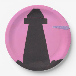 Pappert Tallrikar med fyrverkeridesign