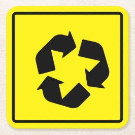 Pappert Underlägg cirkulärt skärningstecken