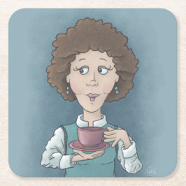 Pappert Underlägg för att dra i teatorget Papper Kvadrat