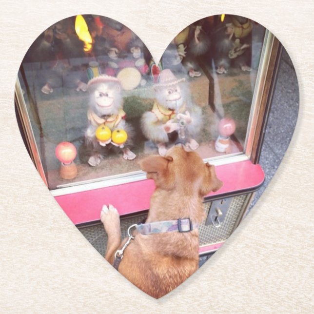 Pappert Underlägg med din hund-fotografi Papper (Framsida)