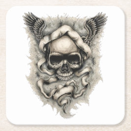 Pappert Underlägg med "Vingar of Destiny" Art