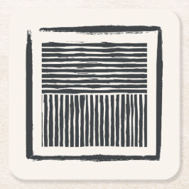 Pappert Underlägg svartvitt