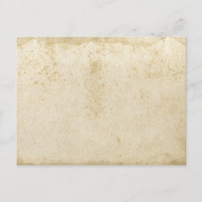 Pappert vykort för tom antikisk Nedfläckad (Framsida)