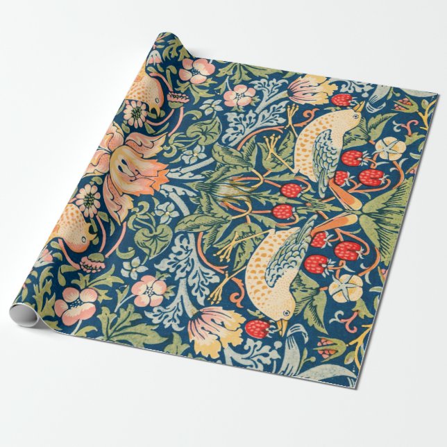 Pappert: WILLIAM MORRIS : Presentpapper (Utrullad)