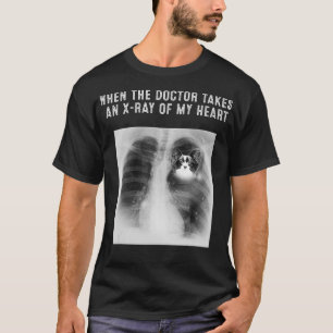 PAPPILLON Doktor tar en XRay ur mitt hjärta T Shirt