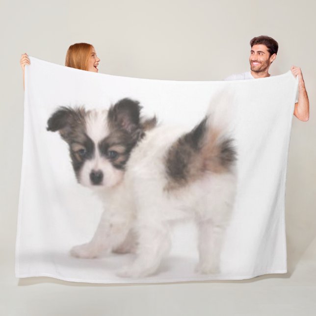 PAPPILLON PUPPY 2 FLEECEFILT (På plats)