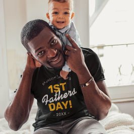 Pappor 1:a Fars dag T-Shirt
