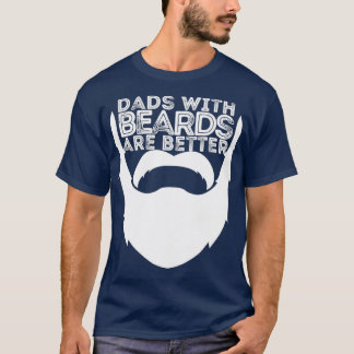 PAPPOR ÄR BÄTTRE FARS DAG BEARD PAPPA T SHIRT