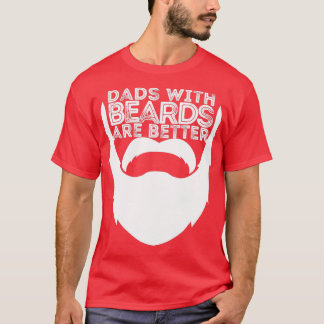 PAPPOR ÄR BÄTTRE FARS DAG BEARD PAPPA T SHIRT