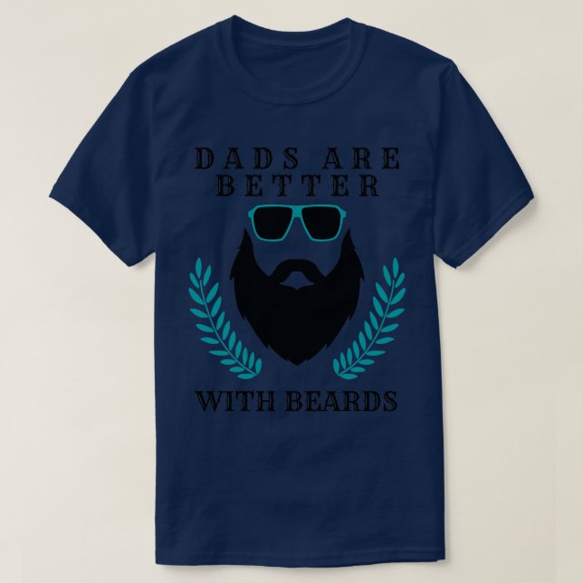 Pappor är bättre med budgetpost 3 t shirt (Design framsida)