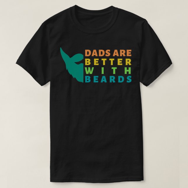 Pappor är bättre med budgetpost 8 t shirt (Design framsida)