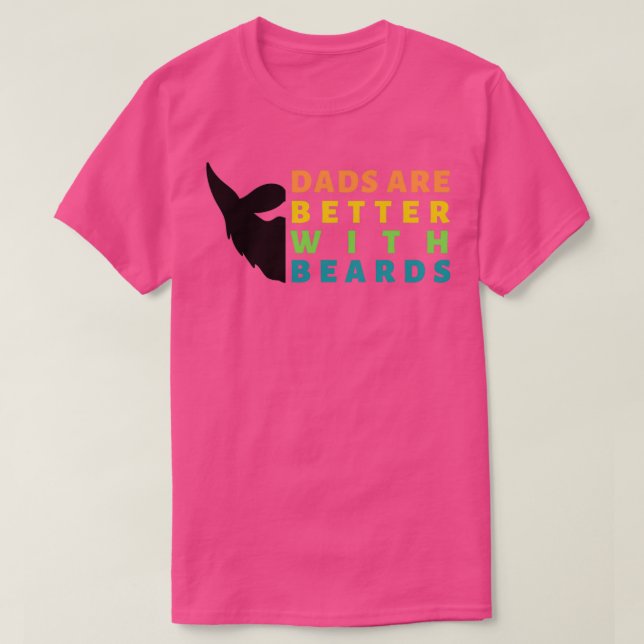 Pappor är bättre med fält 70 t shirt (Design framsida)