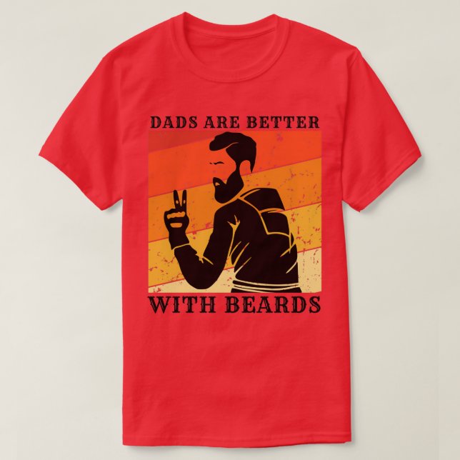 Pappor är bättre med fält 77 t shirt (Design framsida)