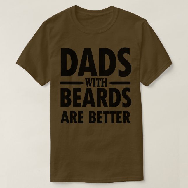 PAPPOR ÄR BÄTTRE SJÄLVSTÄNDIG T SHIRT (Design framsida)
