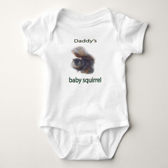 Pappor baby ekorre tee (Framsida)