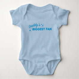 Pappor Biggest Fläkt i Blue Text | Cute T Shirt