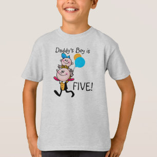 Pappor Boy Anpassade Birthday T-shirt