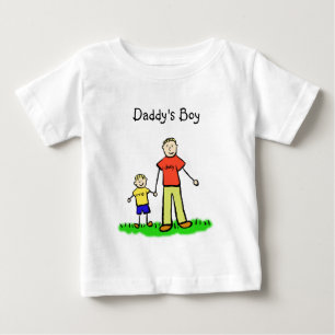 Pappor Boy Personlig Family Characters Shirt Tee