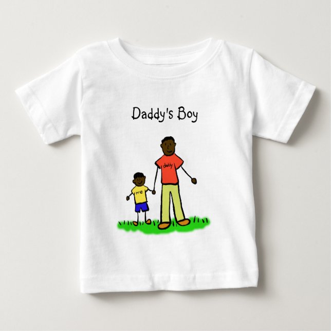Pappor Boy Personlig Family Characters Shirt Tröja (Framsida)