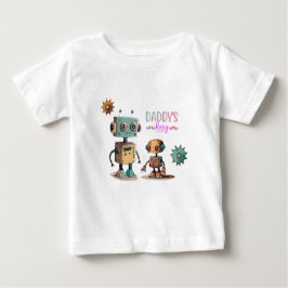 "Pappor Boy" Robots design T Shirt