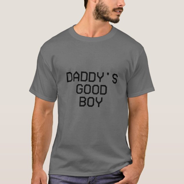 Pappor Bra Boy Quote T Shirt (Framsida)