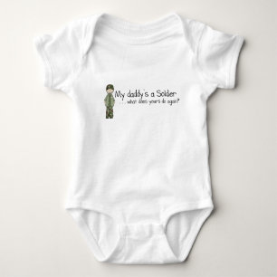 Pappor en soldat (6-24mo) tee