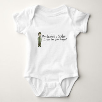 Pappor en soldat (6-24mo) tee