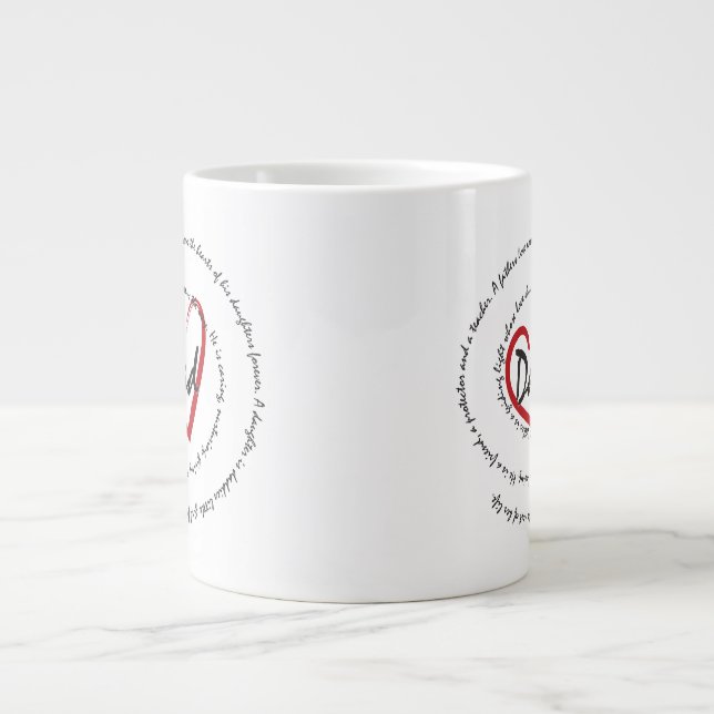 PAPPOR - FARS DAG JUMBO MUGG (Framsidan)
