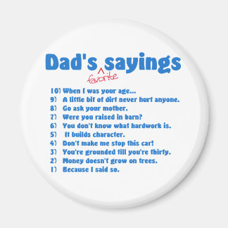 Pappor favoritmagnet ord magnet