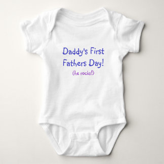 Pappor First Fars dag! (sten!) Tee Shirt