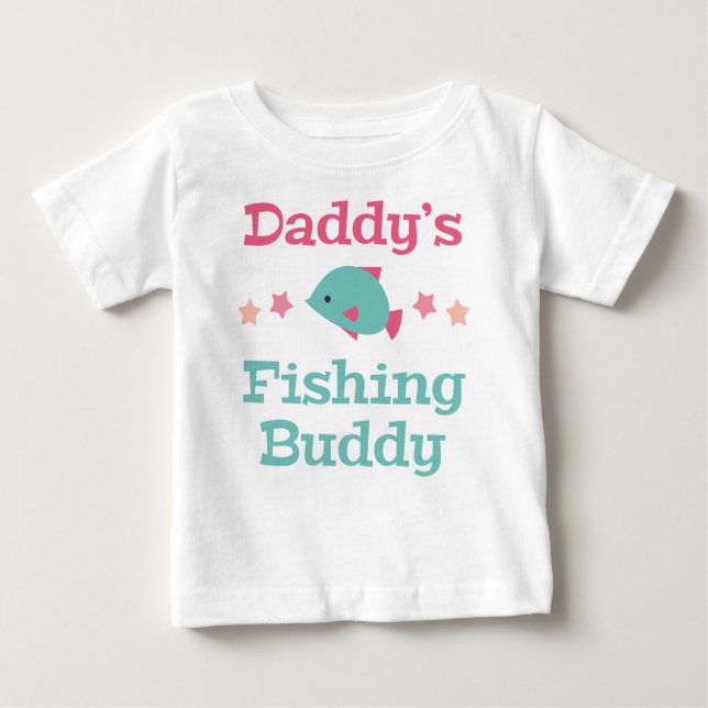 Pappor Fishing Buddy T-shirt (Framsida)