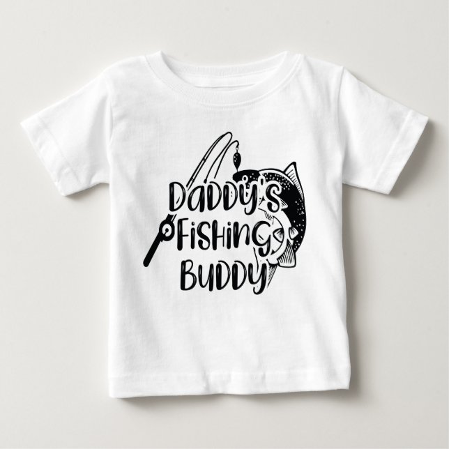 Pappor FiskeBuddy T Shirt (Framsida)