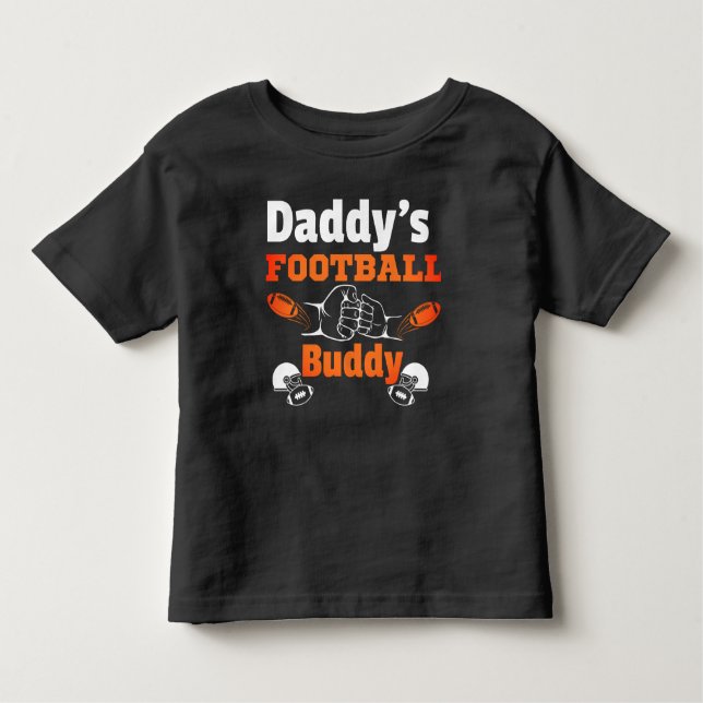 Pappor Football Buddy T Shirt (Framsida)