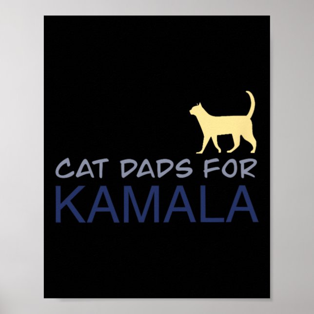 Pappor för Kamala Harris till president 2024 Poster (Framsidan)