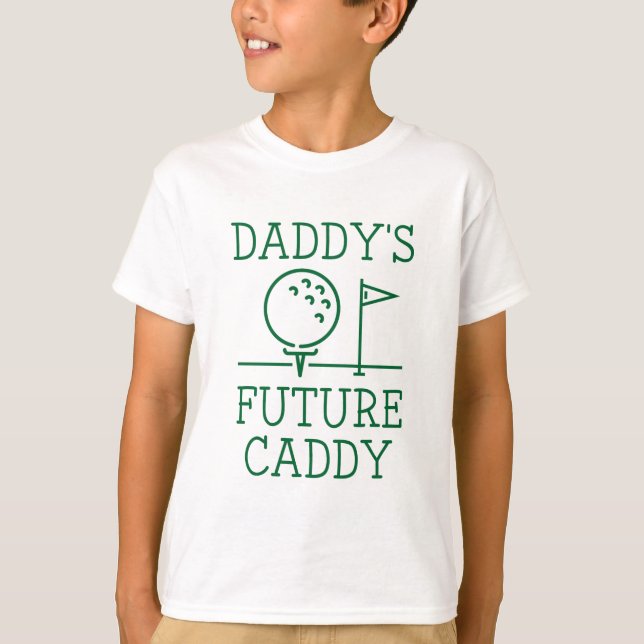 Pappor Future Caddy Tee Shirt (Framsida)