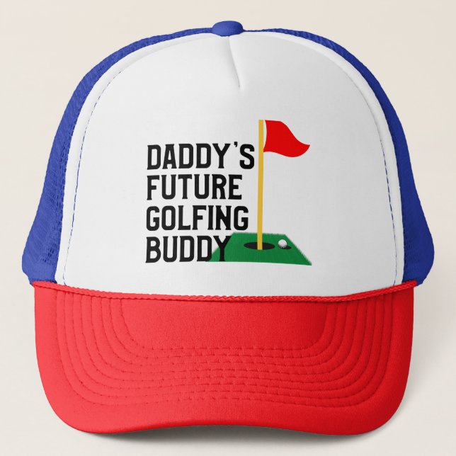 Pappor Future Golfing Buddy Baby Bodykosting Keps (Framsida)