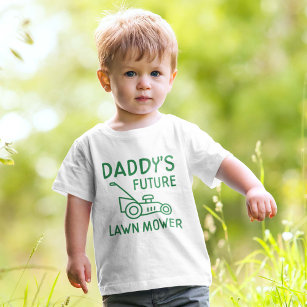 Pappor Future Gräsmatta Mower Småbarn T-shirt