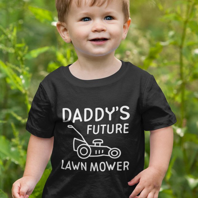 Pappor Future Gräsmatta Mower T-shirt (Skapare uppladdad)