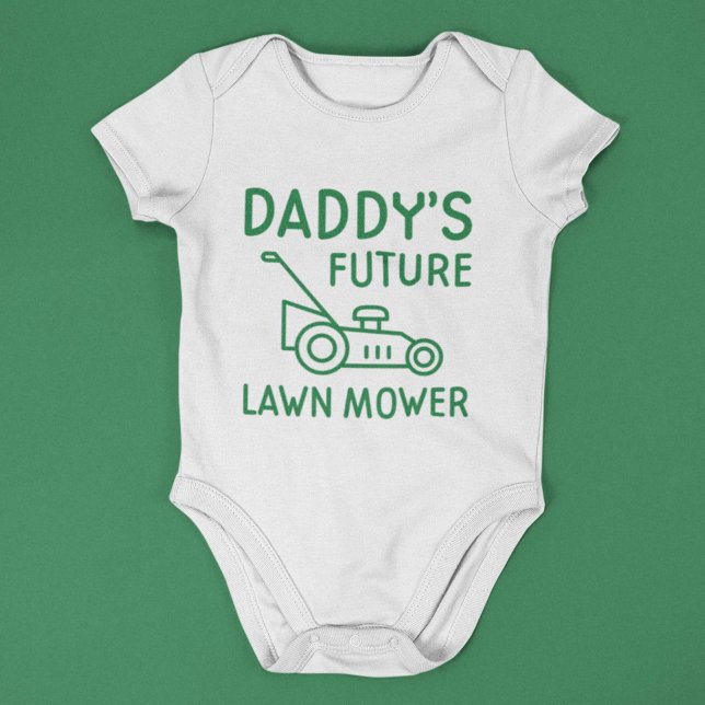 Pappor Future Gräsmatta Mower T-shirt (Skapare uppladdad)