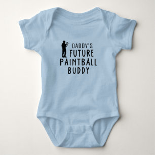 Pappor Future Paintball Buddy Paintballing T Shirt